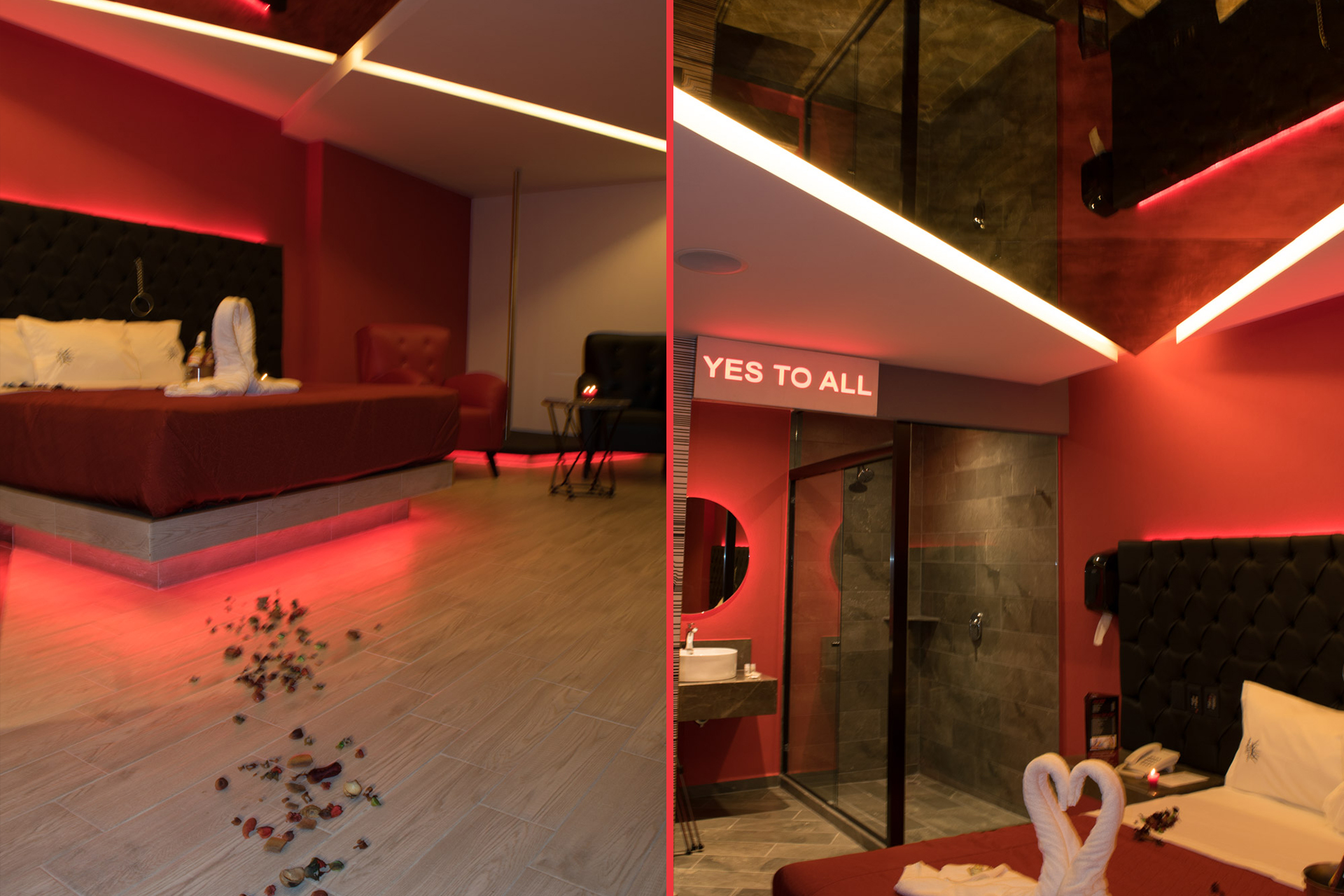 Habitación Garage Cohcera Motel Majestic